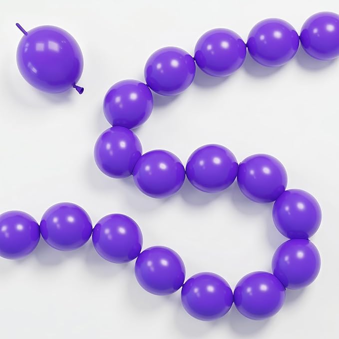 Purple Quick Linking Balloons, Tails Balloon by Govpy