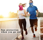 Face Mask Bandanas Neck Gaiter Headwear Magic Scarf Headband for dust Sun Wind
