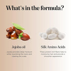 Moisturizing Shampoo for Dry Hair Care - Silk18 Advanced Anti Frizz Ultra Hydrating Shampoo for Color Treated Hair with Silk Amino Acids and Plant Proteins - Sulfate Free Shampoo for Men and Women