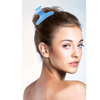 Ondder Hair Clips for Styling, Cutting, Coloring - Butterfly Claw Clamps and Sectioning Clips for Salon and Home Use - Hair Accessories for Women and Girls in Black, Blue, and Orange