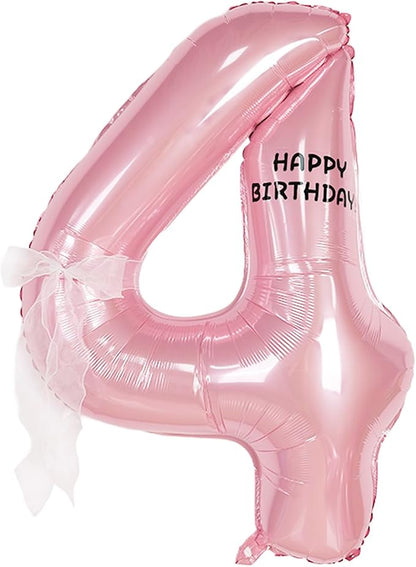 Happy birthday Big Number Balloons Foil Birthday Balloon Number Balloons Happy by MPRVAKYF