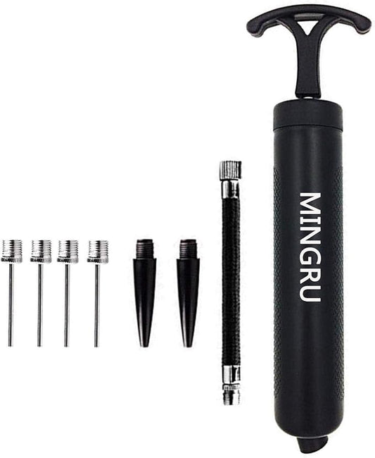 Ball Pump for Basketball, Volleyball, Water Polo Ball & Other Inflatables Air by MINGRU