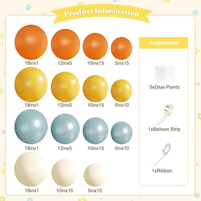 CROSSFINGERS Here Comes the Son Balloon Arch Kit - Image 2