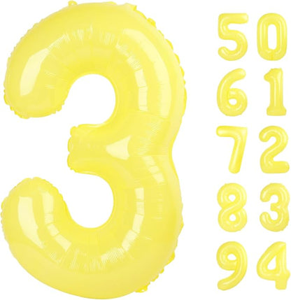 Yellow 3 Balloon by IWERP