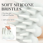 Luxury Shampoo Brush, Scalp Massager and Exfoliator Features Soft Bristles to Aid in Dandruff Relief, Increase Circulation, Stimulate Hair Growth for Healthy Looking Hair