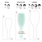 Tangle Teezer Fine & Fragile Ultimate Detangler Brush, Dry & Wet Hair Brush to Detangle & Reduce Breakage, Ice Blue