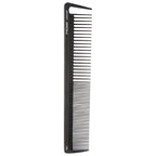 Fromm Limitless 7.5" Carbon Basin Comb with Rounded Tips and Sectioning Tooth for Cutting, Sectioning, Styling, and Detangling, Heat Resistant to 450°F