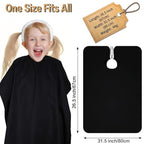 Geyoga 2 Pcs Kids Barber Cape Kids Hair Cutting Capes for Salon Waterproof Apron for Haircut 47. 3 x 31. 5 Inch
