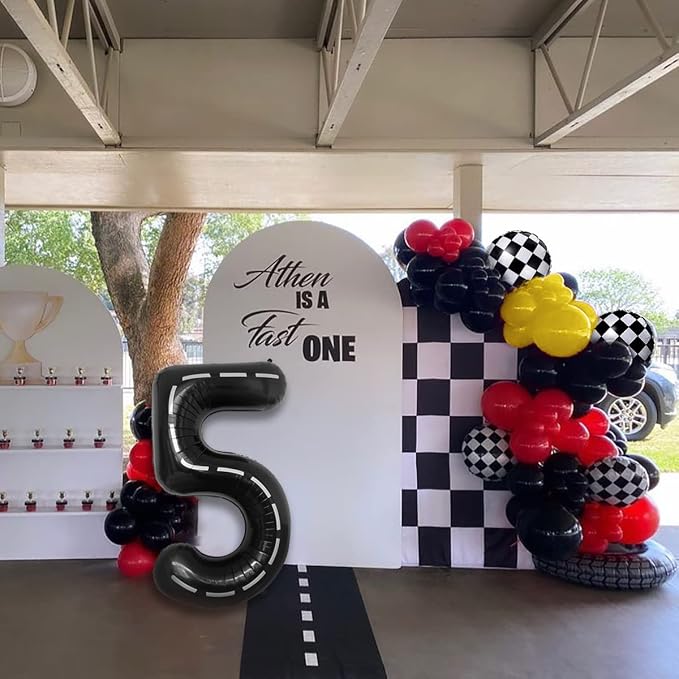 134pcs Balloons Race Car Birthday Party Supplies Decorations - Image 6