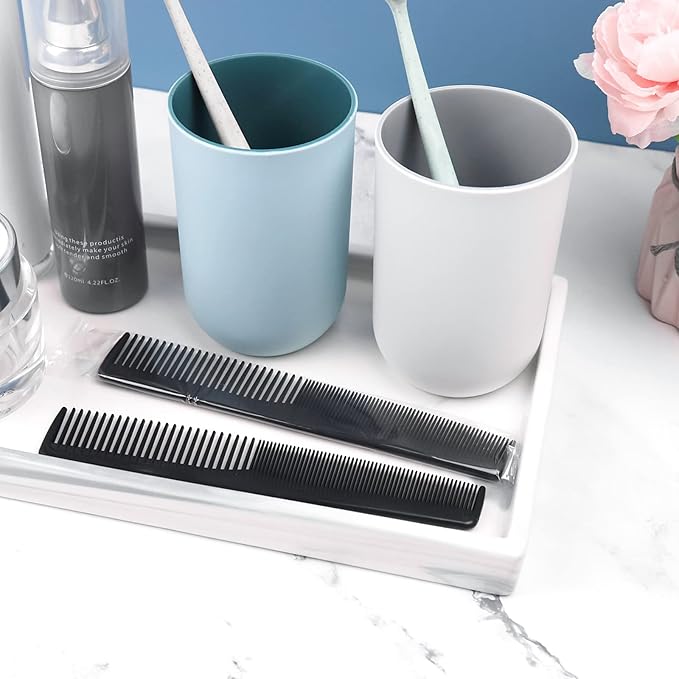 Disposable Combs Individually Wrapped, Sturdy Combs in Bulk, 100 Pack Combs Bulk, Double Tooth Hair Pocket Comb, Bulk Combs for Homeless, Charity, Care Pack Black