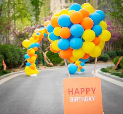 18 Inch Light Blue Balloons, Baby Shower, Birthday Party and Event Decoration - Image 3