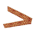 Boys Girls Sports Sweat Bands, Boho Style Long Head Band for Yoga Travel Spa, Cool Pepperoni Pizza Headdress Hair Accessories