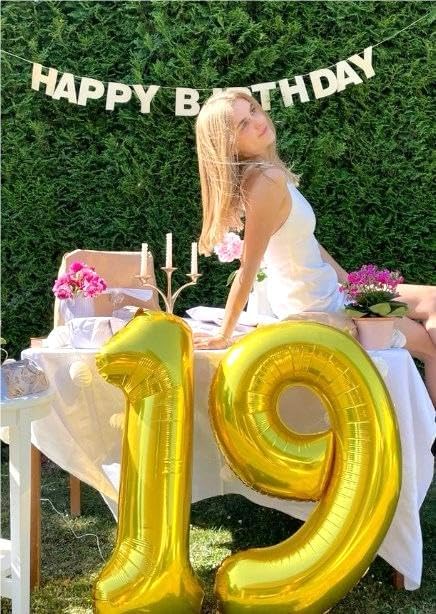 Big Gold 40 Inch 19 91 Balloon Number, Jumbo Giant 19 91 Birthday Party - Image 5