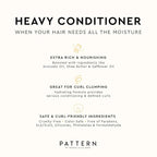 PATTERN Beauty by Tracee Ellis Ross Heavy Conditioner - Rich Hydration for Curly Hair 3b-4c