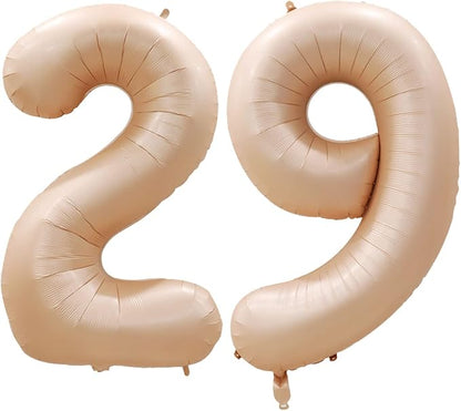 Number 29 Balloons for 29th Birthday Party Decorations, 42 Inch Jumbo Foil - Image 2