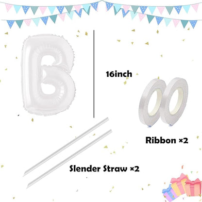 Letter Balloons 16 Inch Mylar Foil Alphabet Letter A-Z Balloons Set - Image 3