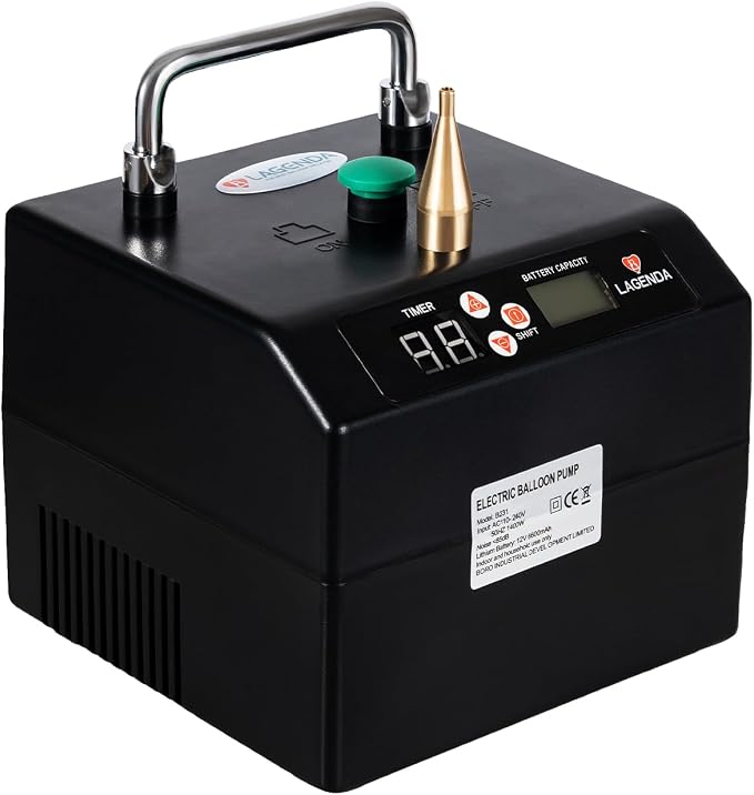Portable Electric Balloon Pump Automatic Air Inflator High Efficiency 1400W by Unknown