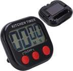Digital Large Clear Multifunctional Space Saving Convenient Durable Portable Reliable Stopwatch Reminder for Hair Color Processing,Kitchen Timer, Cooking, Baking, Kitchen Timer, Digital Large Cl