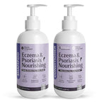 Marie Originals Eczema & Psoriasis Nourishing Shampoo and Conditioner Bundle – Itchy Scalp Relief, Dry Scalp Shampoo & Hydrating Conditioner with Tea Tree, Lavender & Peppermint – 8 oz Each