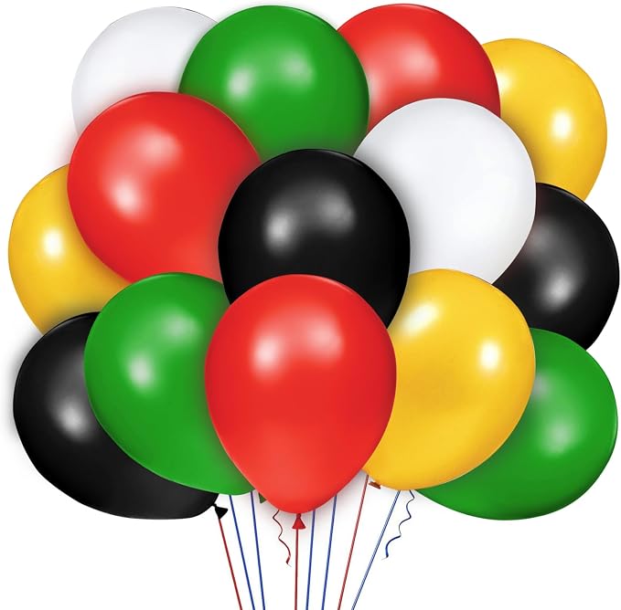 Juneteenth Day Latex Balloons by Unknown