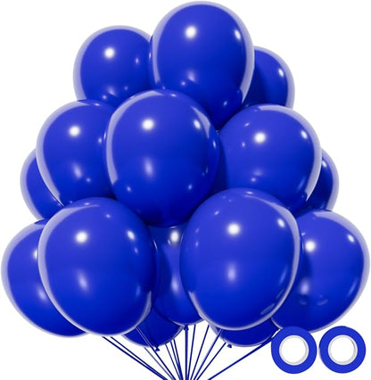 110pcs Blue Balloon 12 inch by KUULBELAballoons