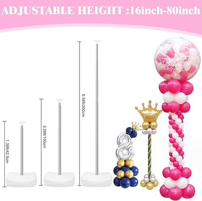 6 Set Heavy-Duty Balloon Column Stand Kit - Image 4