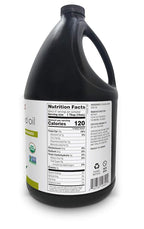 Nutiva Organic, Cold-Pressed, Unrefined Hemp Seed Oil from non-GMO, Sustainably Farmed Canadian Hemp, 1 Gallon 128 Fl Oz