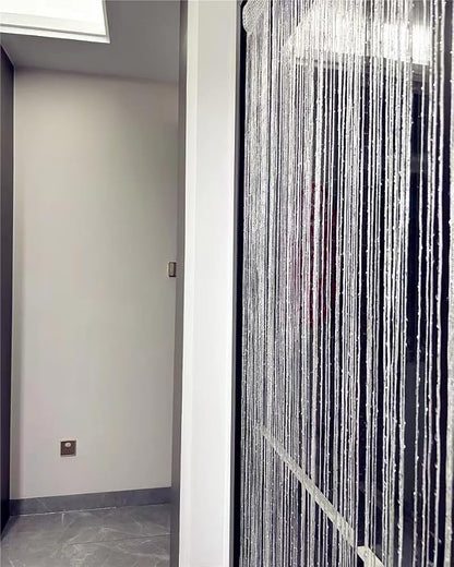 ave split Decorative Door String Curtain Wall Panel Fringe Window Panel Drapes - Image 5