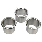 Hair Styling Station with Curling Hot Iron, Organizer Holder for Salon Appliances - 3pcs 2inch Stainless Steel Tubes