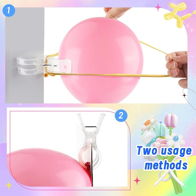 U0U 20 Pack Balloon Arch Clips - Image 4