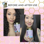 HAIR MASK FOR DAMAGED HAIR TREATMENT Japanese BTX - 8.8 oz Collagen & Keratin Treatment with Beeswax & Seaweed, Intense Hydration, Anti-Frizz,Formaldehyde-Free,Protein Repair for Dry Hair