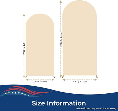 DC Custom Arch Backdrop Cover, Double Sided Custom Arch Covers Made in USA | - Image 4