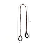 Sport Hair Ties for Women - 4 Pony Tails Elastic Ties for Gym & Swimming - 30 Inch Length