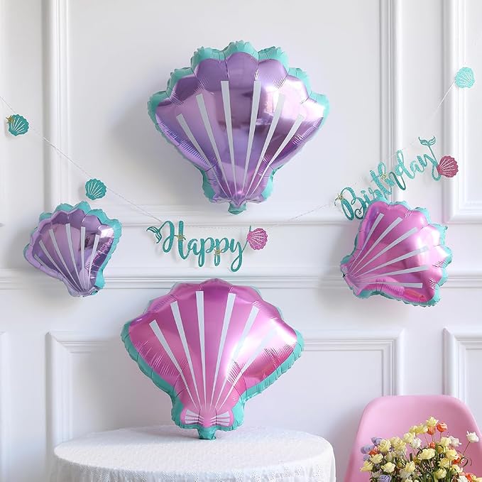 DNBOD Mermaid Party Balloon Arch Kit, Under the Sea Summer Birthday Party - Image 6