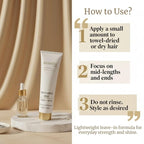 Pro-tector Keratin Complex Cream, Silk Protein + Pro Vitamin B5, Leave-In Smoothing & Repair Treatment for Dry, Frizzy or Damaged Hair, Professional Anti-Frizz Shine, 110 mL / 3.9 fl oz