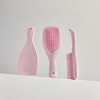 Tangle Teezer Ultimate Detangler Hairbrush, Eliminates Knots & Reduces Breakage, Mini Hair Brush for Travel, Small Hands & All Hair Types, Millennial Pink