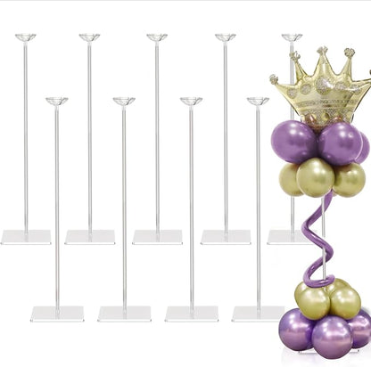 TekXYZ 23.6" Clear Acrylic Balloon Stand by TEKXYZ