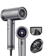 Hair Dryer, Fast Drying and Ionic Technology for Frizz Control and Shiny Hair, Lightweight & Quiet, Salon-Perfect Results at Home