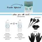 PURESTYLE 2Packs(100g) Professional Ammonia-Free Hair Bleach Powder, Over 9 Levels Blue Fade Technology, Dust-Free & Fragrance Formula Fading Powder, Gentle Quick Bleach Lightener for Hair (2packs)