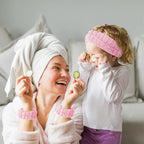 Face Wash Set - Headband, Absorbent Microfiber Wristbands with Holder for Washing Face, Spa Wrist Scrunchies