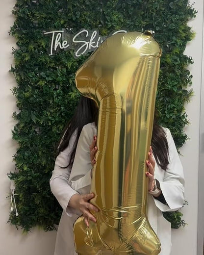 Champagne Gold Number 8 Balloon 40 Inch - Image 7