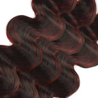 99j Human Hair Bundles Burgundy Body Wave Bundle Grade 8A Brazilian Virgin Remy Hair 3 Bundles 14 14 14 Inch Double Weft Real P1B99j Hair Weave 300g