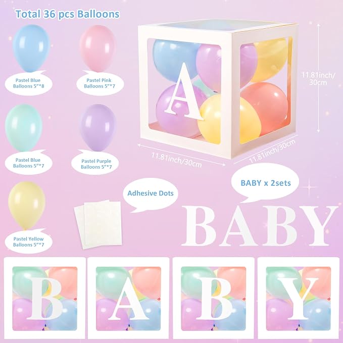 Voircoloria Baby Balloon Boxes - Image 2