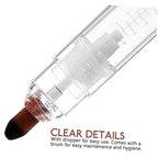 FRCOLOR root comb applicator scalp applicator liquid comb scalp oil bottle hair care tool hair root tool tonic dropper texture