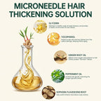 Hair Growth System, With Ginseng, Peppermint Oil and Ginger Root Treatment-Advanced Scalp Care Formula Thickening Serum. Strengthens Roots, For Men & Women.