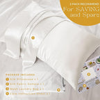 PROMEED 23 Momme White Silk Pillowcase for Hair and Skin, 100% Natural Mulberry Silk Pillow Case for Sensitive Skin, Breathable and Soft Acne Pillowcase (Queen 20"x30", White)