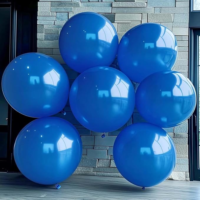 30 Pack Blue Balloons 36 Inch Blue Latex Large Balloons - Image 4