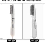 ZJchao 2 in 1 Hair Dryer Brush, Negative Ion Anti-frizz Hot Air Brush Blower, Professional Electric Household Hair Curling Comb, Protable Hair Dryer Comb Machine