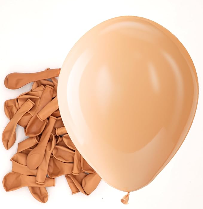Bezente Nude Balloons Latex Matte Party Balloons 150 Pack 5 inch Small | Round by Bezente