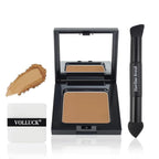 VOLLUCK Root Touch up Powder, Long-lasting Gray Hair Cover up Powder for All Hair Types, Waterproof for Women and Men (Dark-Blonde, 0.42 0unce)